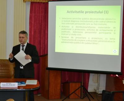 Cinci instituţii vor să-şi îmbunătăţească managementul, printr-un proiect european de o jumătate de milion de lei